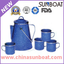 European Style Enamel Coffe Set/Enamel Percolator Pot