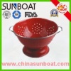 Factory Supplying Cast Iron Enameled Colander