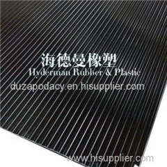 Broad Ribbed Rubber Matting