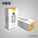 original OBS Crius Plus RTA Rebuildable Tank 5.8ml / 304 SS SILVER (Updated Version)100%