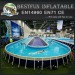 Bracket frame PVC swimming pool for adults and kids