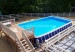 Summer hot sale above ground swimming pool