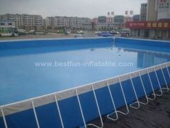 Prefabricated Folding Steel Frame Swimming Pool