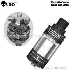 100% Original 5.8ml OBS Crius Plus RTA tank Atomizer authentic with scratch code