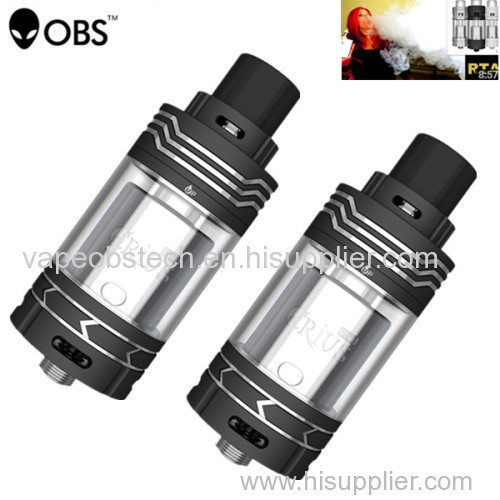 100% Original 5.8ml OBS Crius Plus RTA Atomizer C2 5.8ml 25mm Verdampfer in schwarz und NEU