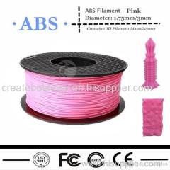 Createbot 3D Printer ABS supplies 1.75MM 3MM 1kg Factory Price Flexible and Environmental 3d printer Material