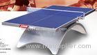 Fitness Compact Indoor Table Tennis Table Unique Movable For Sport Equipment