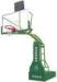 Manual Hydraulic Basketball Backstop Foldable Steel Adjustable Height For Competition