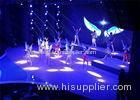 Ultra - Thin Transparent LED Wall Indoor 300cd/M2 Acrylic Cove With Multi Resolutions