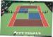 Sound Insulation Basketball Outdoor Court Flooring UV - Resistance