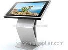 46 Inch Floor Standing Interactive Touch Screen Kiosk with Infrared Touch Panel