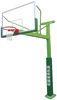 Steel Plate Inground Basketball Goal Single Arm With Protective Cover