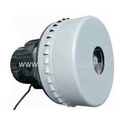 Low noise commercial wet and dry vacuum cleaner motor