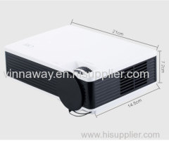 KTV/Home/Bar and other entertainment use LCD&LED projector and 180 ansi Lumens brightness super mini Led projector