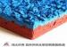 14mm Synthetic Granular Rubber Flooring Non Dust For Sports Stadium