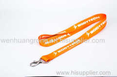 Lobster Clasp smooth lanyard with full color print