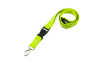 Grass green Safety Double lanyard with breakaway