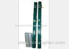 Green Straight Inserted Freestanding Tennis Posts Stainless Steel Anti - UV