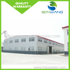 Cheap and cheerful two story prefabricated steel structure warehouse