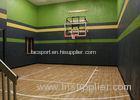 Artificial Maple Hardwood Gym Flooring Noise Insulation For Basketball Court