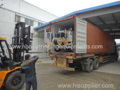 Overhead Transmission Line Conductor Stringing Machine