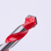 Multi purpose Drill Bits for universal cutting Metal Tile Wood Masonry.in red flute