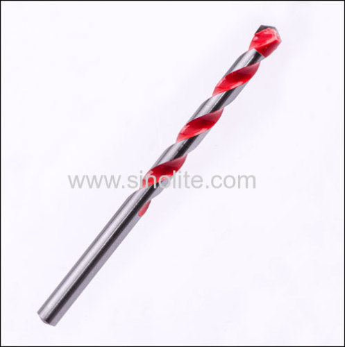 Multi purpose Drill Bits for universal cutting Metal Tile Wood Masonry.in red flute