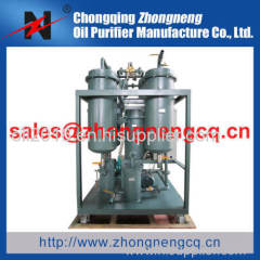 Enclosed Mobile Type Vacuum Turbine Oil Purification Plant