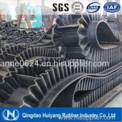 Corrugated Sidewall Rubber Conveyor Belt for Agricultural Industry