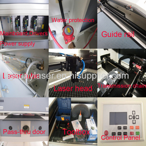 80W/100W MDF Laser Cutting Machine with Good Quality