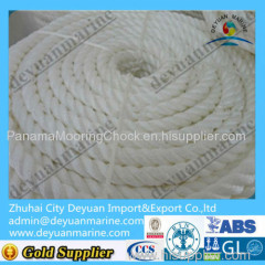 Marine nylon mooring rope