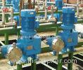 Hydraulic Electric Double Diaphragm Pump Stainless Steel For Chemical