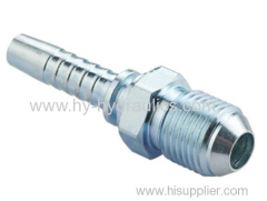 74 degree male metric cone hydraulic hose fitting straight male metric hose fitting