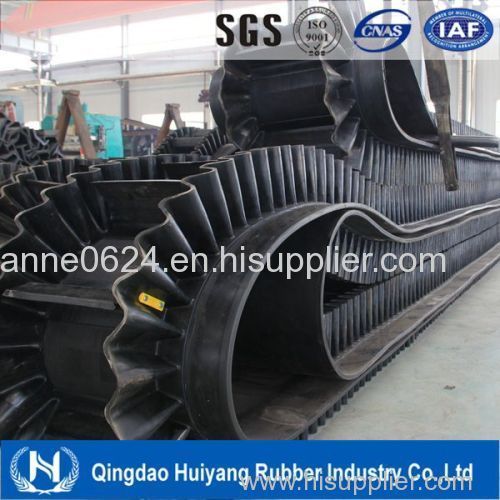 Factory Produced Conveyor Belt High Quality Corrugator Sidewall Rubber Conveyor Belt