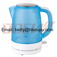 1.7L Transparent Plastic Electric Kettle Water Kettle