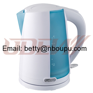 Plastic Concealed Electric Kettle 1.7L