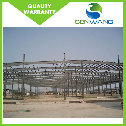 Low cost prefab metal structure warehouse