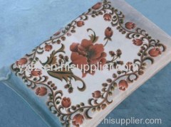 maroon color flower design blankets
