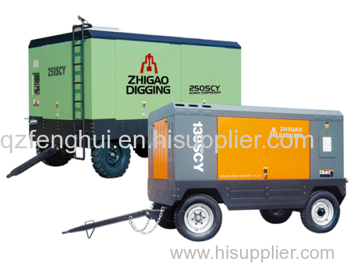 Portable Diesel Driven Screw Air Compressors(High Pressure Series)