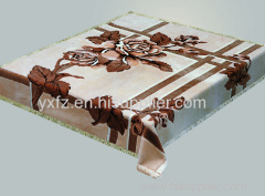 yellow brown botton color 220*240cm blankets