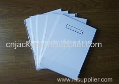 White inkjet printing PVC sheet