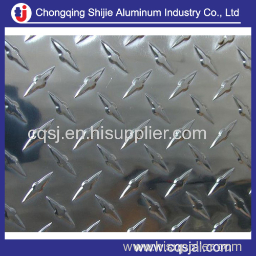 1bars 5 bars 3bars embossed aluminum checkered / tread sheet plate