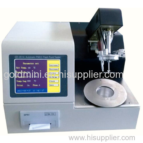 Automatic Pensky-Martens Closed-Cup Flash Point Tester