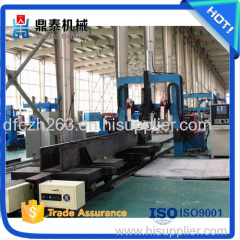 Heavy duty industry h beam assembly machine/ equipped with auto spot welding