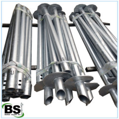 galvanized steel helical piles for export