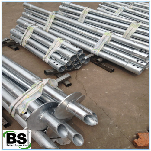 manufacturer OEM helical piles for export