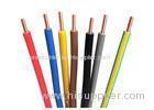 Colored Single Wire Cable PVC Insulation Wire 70 Max Conductor Temperature