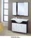 Brass handles Ceramic Bathroom Vanity solid wood 120 X 48 X 85 / cm