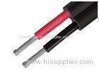 Solar PV Twin Core Cable Tinned Copper Wire 0.6KV - 1KV For Photovoltaic Power Station
