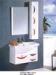 Aluminium handles wall hung bathroom vanities cabinets optional Waste drain